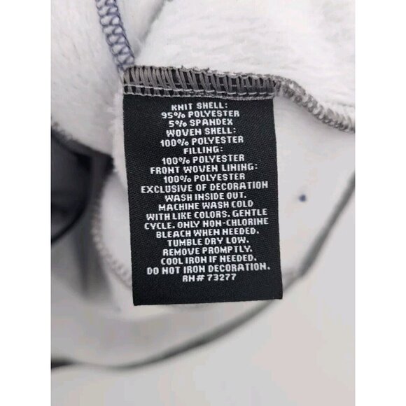 Womans FILA Sport Full Zip Gray/Violet Vest Size M - Picture 5 of 6